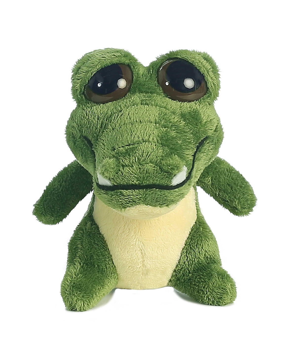 Aurora Kids' Mini Green Gator Dreamy Eyes Enchanting Plush Toy Green 5"