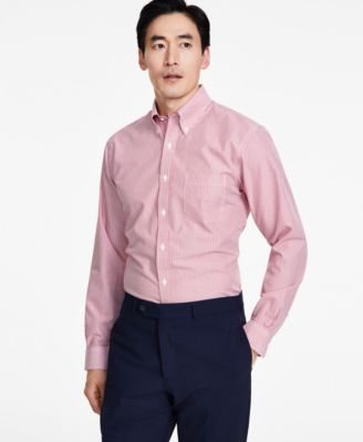 Brooks Brothers - Men's Regular-Fit Stripe Dress Shirt