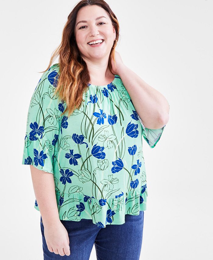Style & co plus size tops hotsell