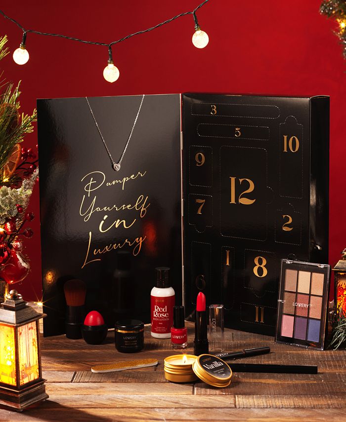 Lovery 12Pc. Luxury Beauty Advent Calendar Set Macy's
