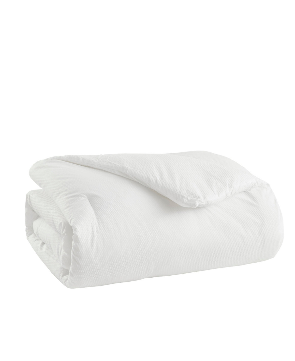 Madison Park Honeycomb Textured Oversized Down Alternative Comforter, King/california King In White