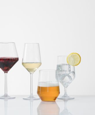 Sole Outdoor Stemless Wine Glasses, 19oz - Set of 6