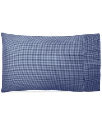 Ralph Lauren - Classic Gingham Navy King Pillowcase
