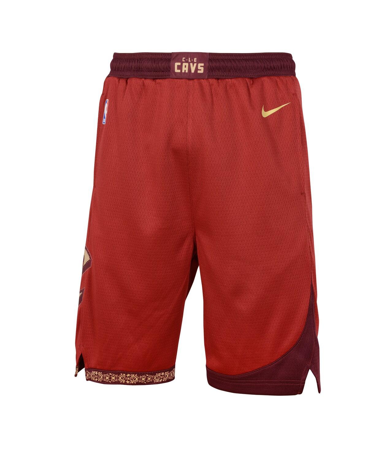 Shop Nike Big Boys  Red Cleveland Cavaliers 2023/24 City Edition Swingman Performance Shorts