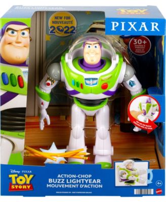 Toy Story Talking Buzz Light-year Figure With Karate Chop Motion and Sounds
