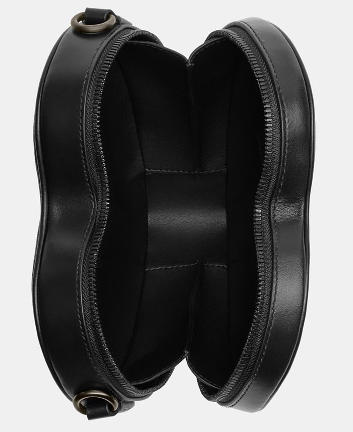 COACH Coated Canvas Signature Heart Crossbody Macy's