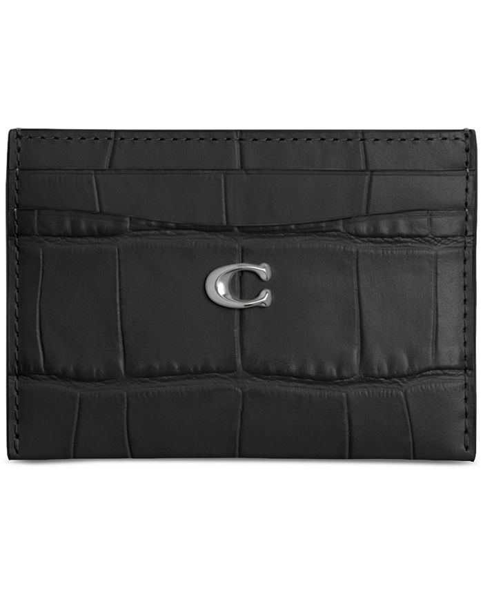 Macy's men's coach wallets on sale