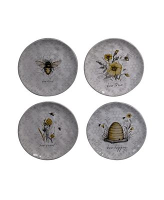 Bee Sweet 4-Pc. Salad Plates asst.
