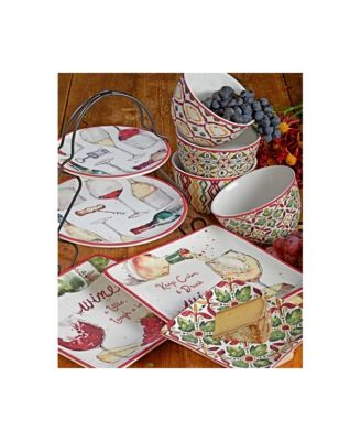 Napa 4-Pc. Salad Plates asst.