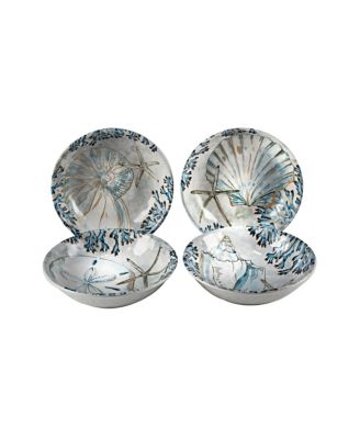 Playa Shells Set of 4 Soup Bowl
