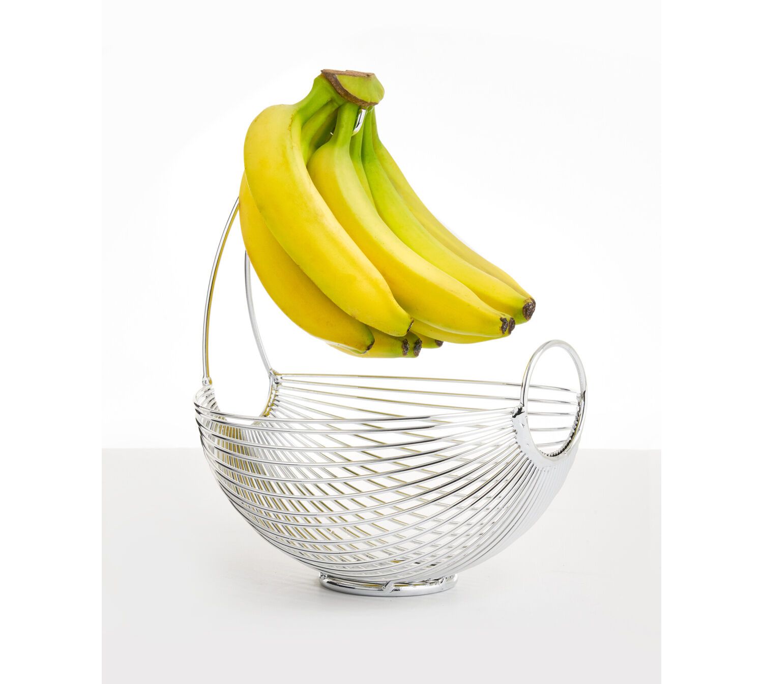 Godinger - Signature Collection Banana Hanging Basket Silver