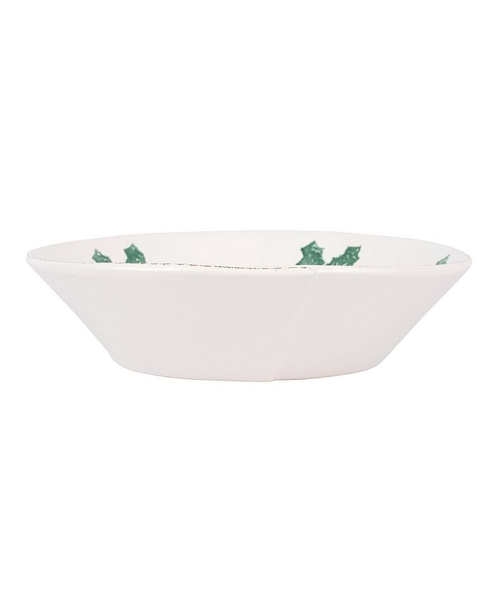 VIETRI Lastra Evergreen Large Shallow Serving Bowl Macy's