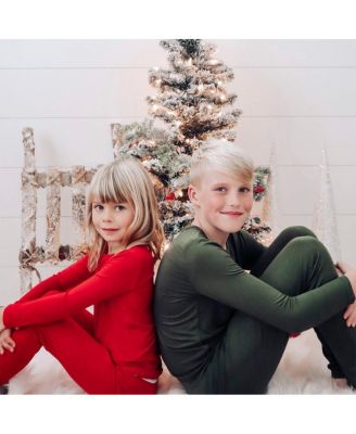 Toddler| Child Unisex  Winterberry Red Kids Pajama Set