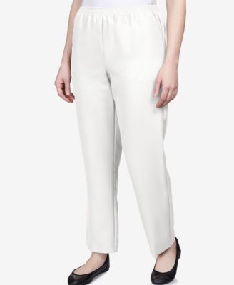 Classics Pull-On Straight-Leg Pants in Petite and Petite Short