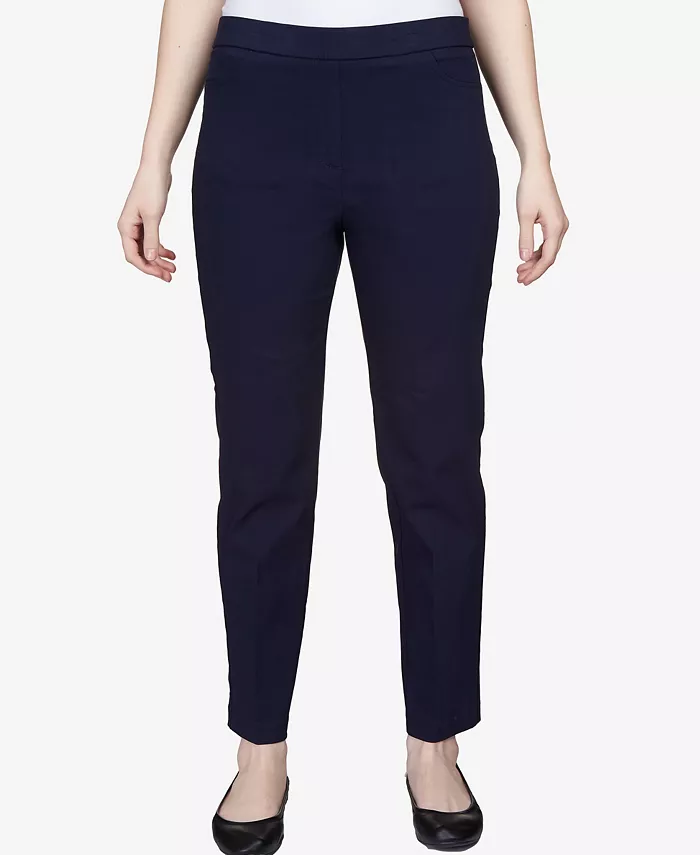 Petite Classics Tummy-Control Pull-On Straight-Leg Pants, Petite & Petite Short - thumbnail 9
