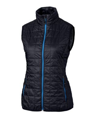 Women's Cutter and Buck Rainier PrimaLoft Eco Insulated Full Zip Puffer Vest