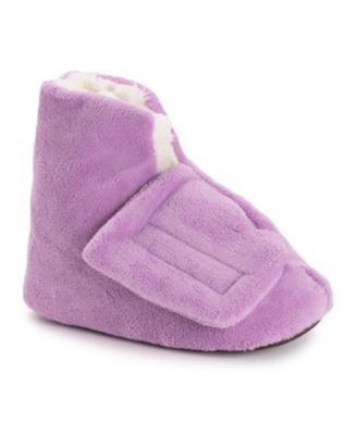 Women's Faux Fur Lined Bootie Slippers