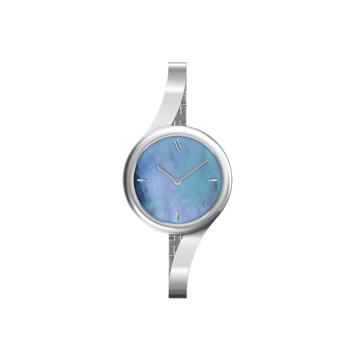 Claire Women's Pearl Stainless Steel Watch - Blue pearl