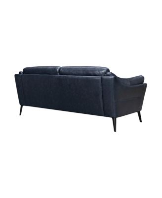 Franz 88" Modern Genuine Leather Sofa