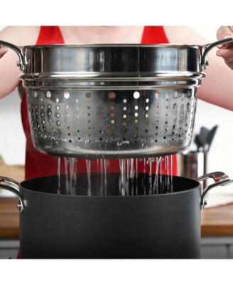 Essentials Hard Anodized Nonstick Cookware Set, 10 piece