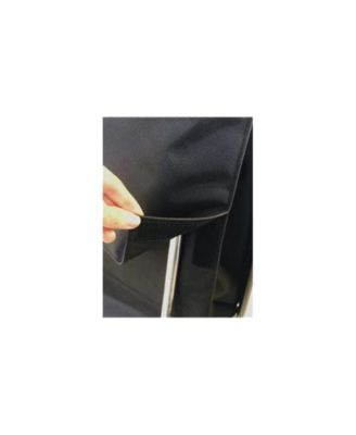 COM MF Black Tube 2 Big Wheel Shopping Trolley