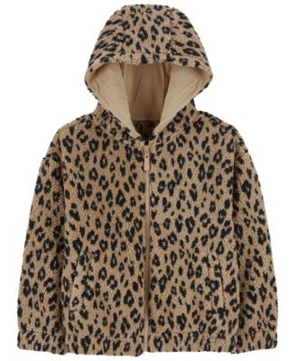 Girls faux best sale fur hoodie