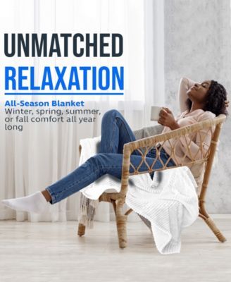 Cut Plush Lightweight Super Soft  Luxury Bed Throw, 50" x 60"