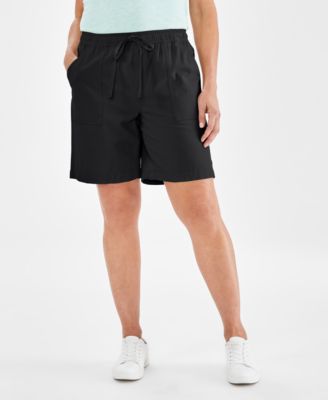 Style & Co - Women's Cotton Drawstring Pull-On Shorts