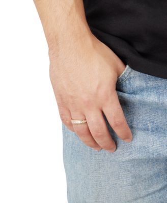 Men's Diamond Band (1/2 ct. t.w.) in 14k White Gold (Also in 14k Yellow Gold)