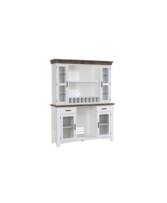 CLOSEOUT Peighton 5-Piece Bar Set (Back bar and hutch, bar and two stools)