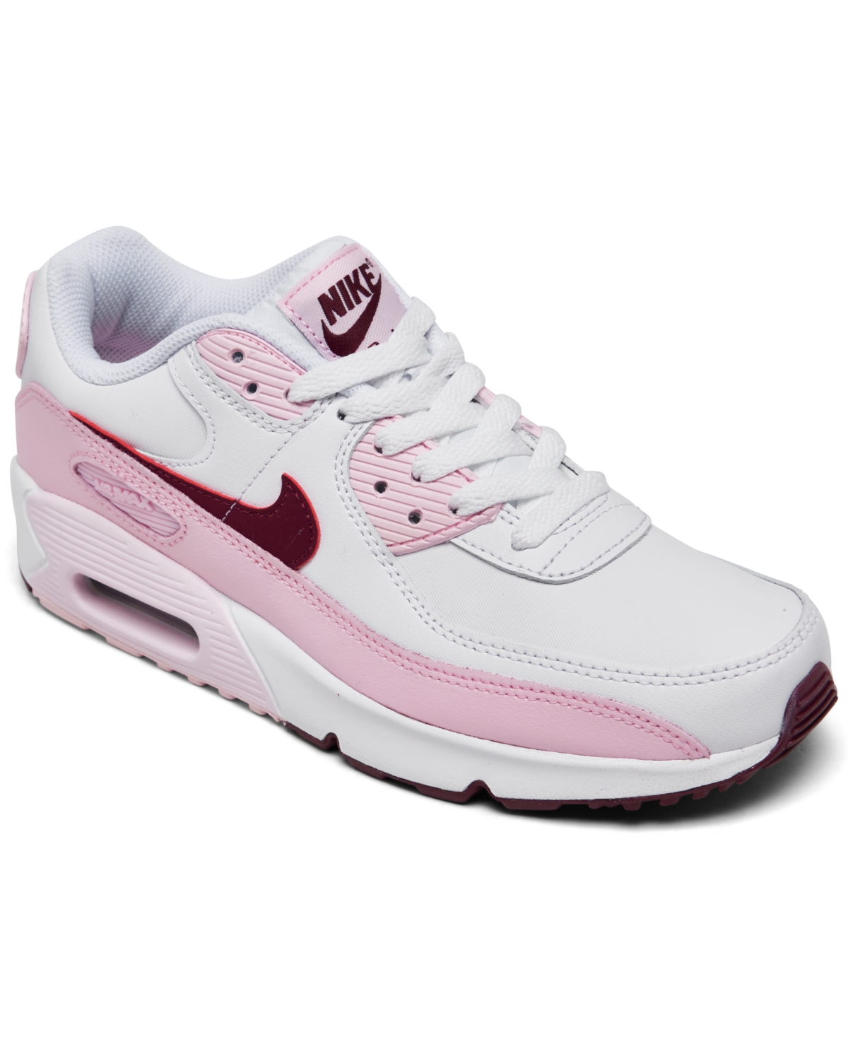 Nike Kids' Big Girls Air Max 90 Ltr Casual Sneakers From Finish Line In