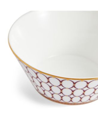 Renaissance Red China Cereal Bowl