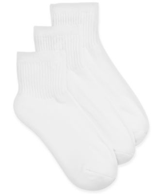 Charter Club - Solid 3 Pack Ankle Socks