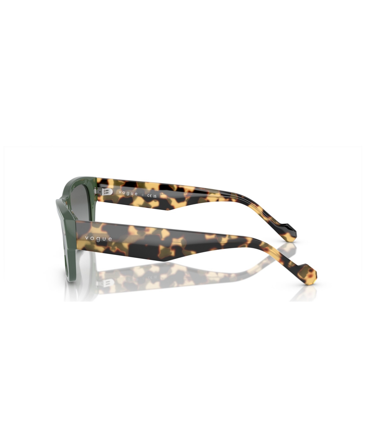 Shop Vogue Eyewear Men's Sunglasses, Gradient Vo5530s In Full Dusty Green