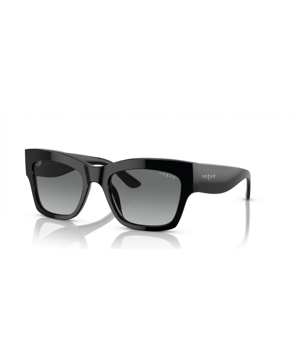 Vogue Eyewear Vo5524s Rectangle-frame Sunglasses In Black