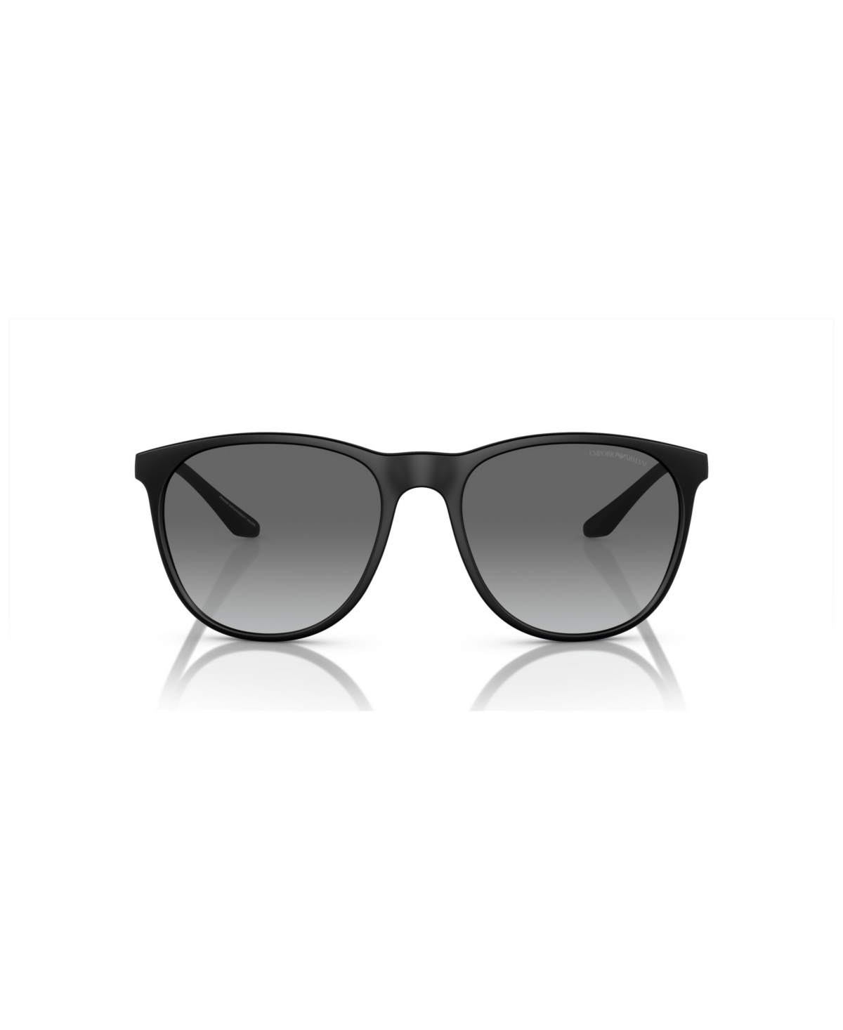 Shop Emporio Armani Men's Sunglasses, Gradient Ea4210 In Matte Black