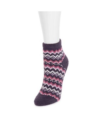 MUK LUKS Women's Tie Dye Ballerina Slipper Sock - Macy's