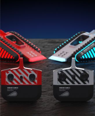 Battle Tracks Knockout Remote Control Flip Ramp Space Tank Wars Toys