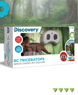Discovery RC Triceratops LED Infrared Remote Control Toy