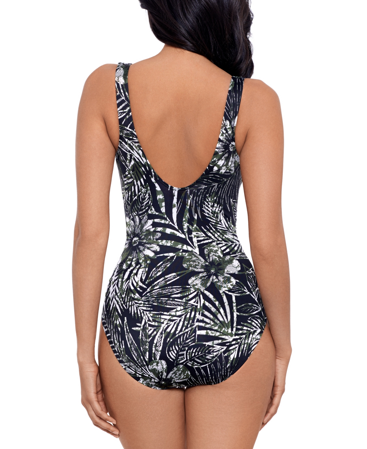 Shop Miraclesuit Women's Zahara Its A Wrap Underwire One-piece Swimsuit