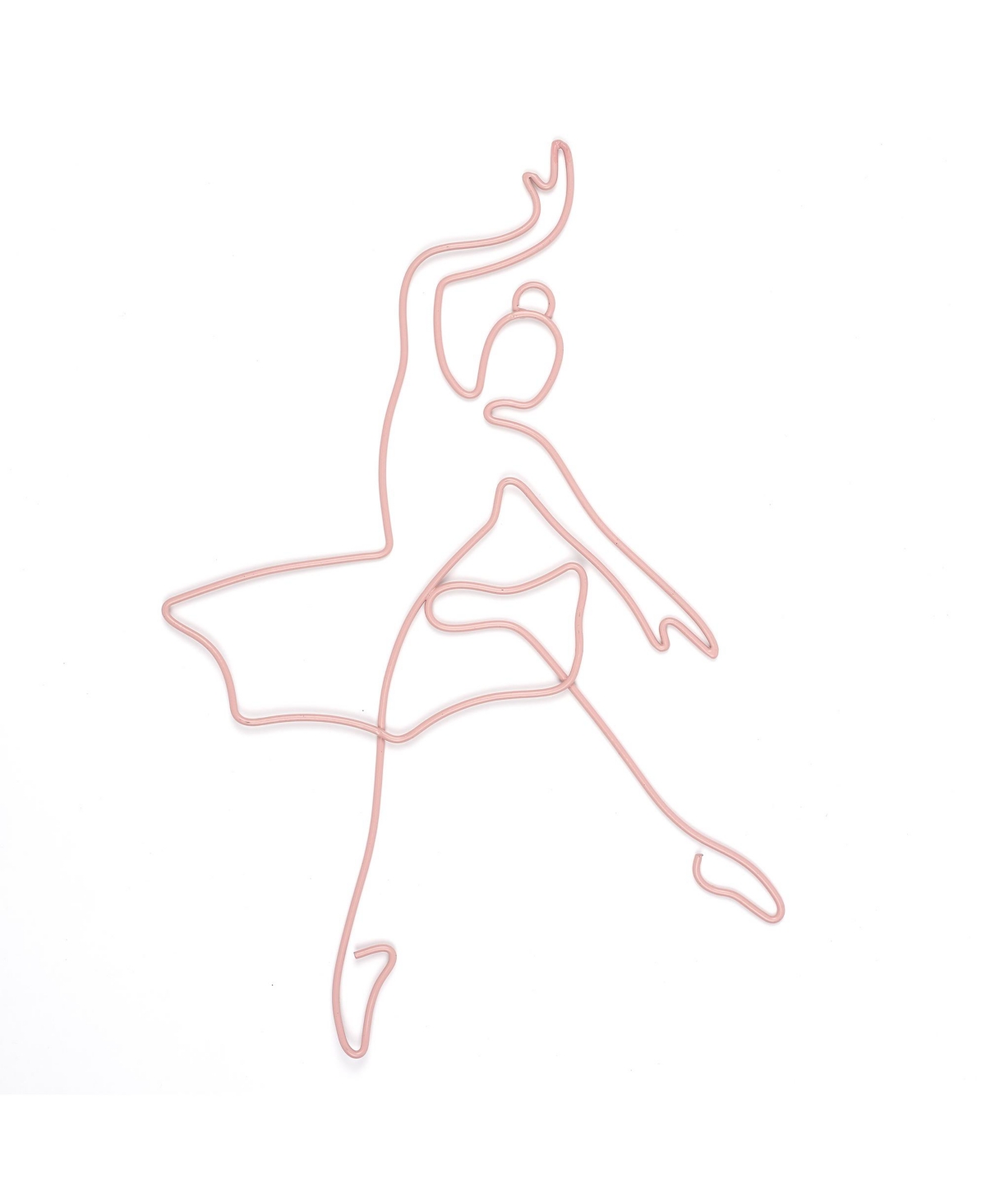 Lambs & Ivy Ballerina Baby 2-Piece Pink Ballet Dancers Wire Wall Decor