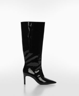 Women's Leather Heeled Boots