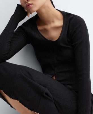 Women's Knit Button T-shirt