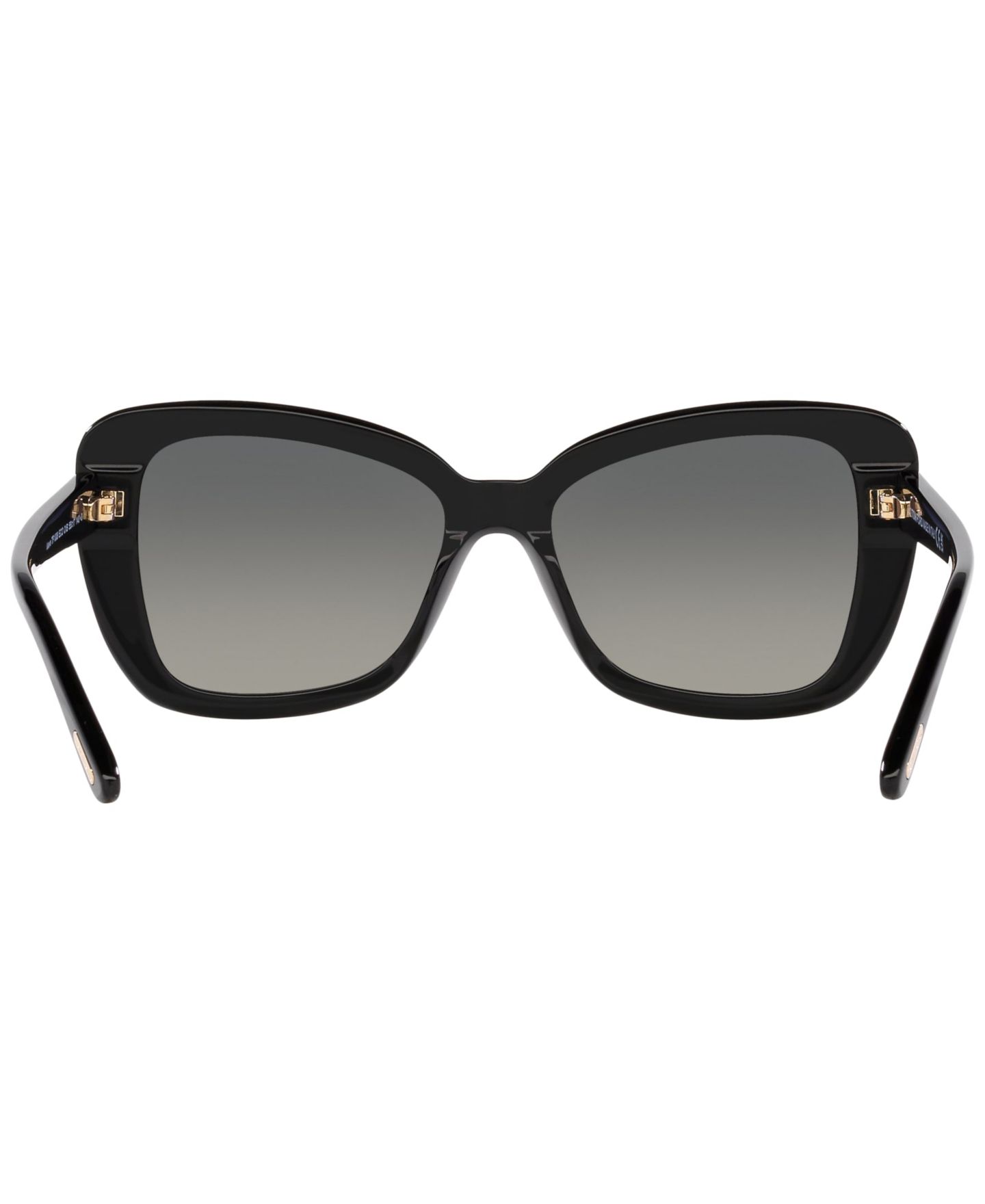 Женские солнцезащитные очки Tom Ford FT1008, Gradient TR001509, цвет: Чёрный блестящий — фото 3