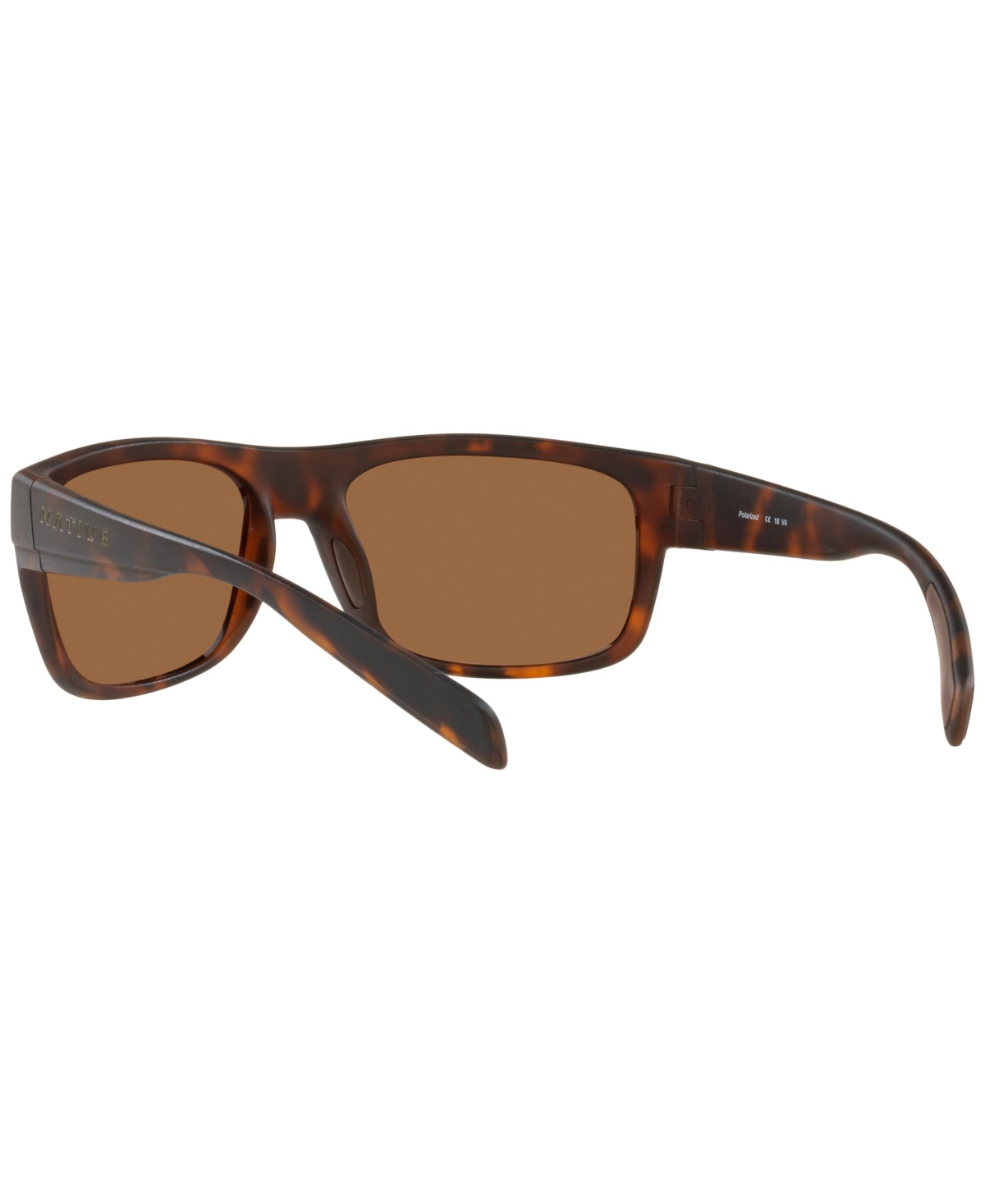 Shop Native Eyewear Men's Ashdown Polarized Sunglasses, Mirror Polar Xd9003 In Desert Tortoise