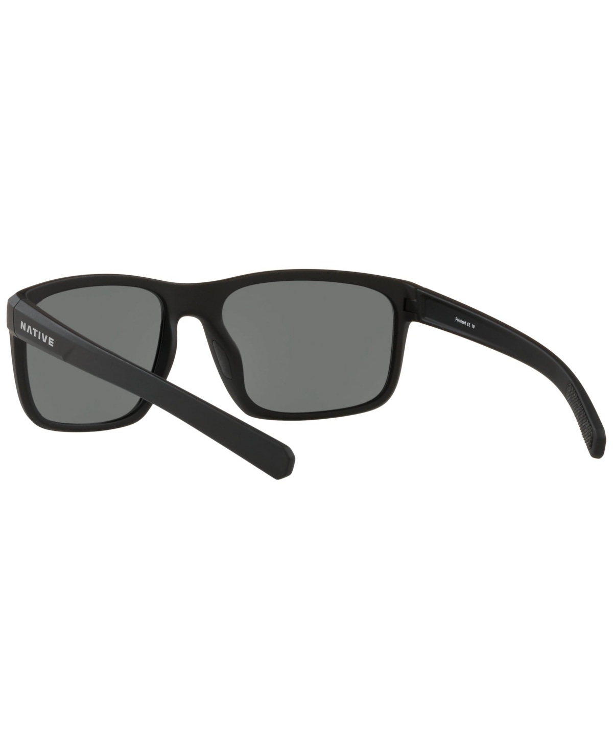 Shop Native Eyewear Native Men's Wells Polarized Sunglasses, Polar Xd9001 In Matte Black Crystal