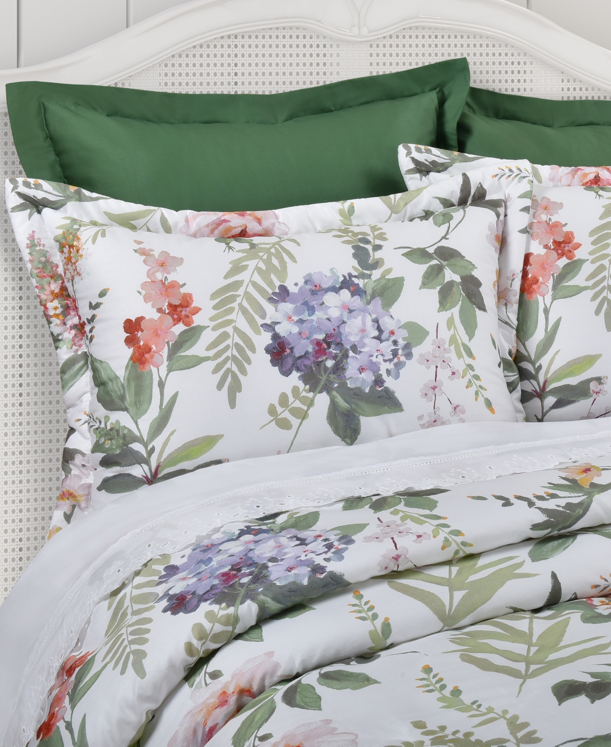 Piper & Wright Clara Cotton 3pc. Comforter Set, King/california King In Ivory