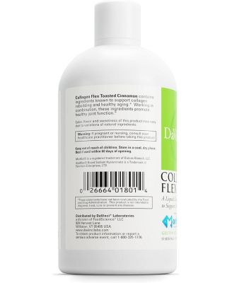 DAVINCI Labs - Collagen Flex - A Liquid Dietary Supplement to Support Healthy Joints - Toasted Cinnamon - Gluten Free, Soy Free