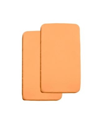 All-in-One Fitted Sheet & Waterproof Cover for 36" x 18" Cradle Mattress (2-Pack)