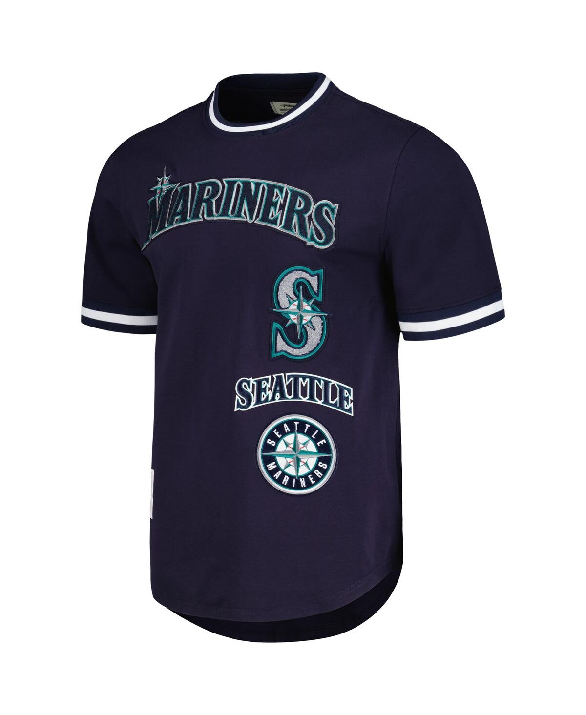 Shop Pro Standard Men's  Navy Seattle Mariners Cooperstown Collection Retro Classic T-shirt
